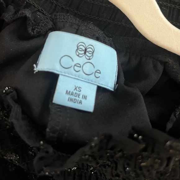 Black Ruffle Shirt - Picture 4 of 4